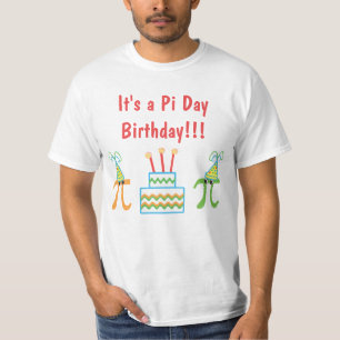Pi Day Birthday T-shirt