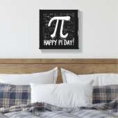 Pi Day Canvas – Stijlvolle Wiskunde Art voor Pi Da (Insitu (Slaapkamer))