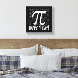 Pi Day Canvas – Stijlvolle Wiskunde Art voor Pi Da