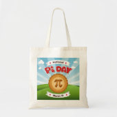 Pi Day Canvas tas (Voorkant)