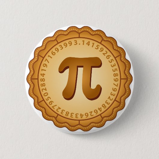 Pi Day, Celebrate Math! Button (Voorkant)