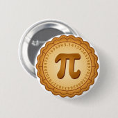 Pi Day, Celebrate Math! Button (Voorkant /achterkant)