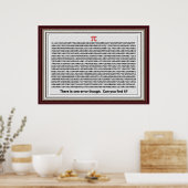 Pi Day Chart voor FUN Poster (Keuken)