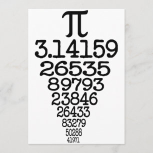 Pi Day compleye 3.14 Kaart