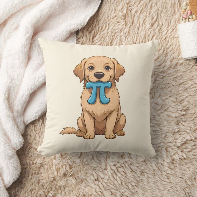 Pi Day Dog met Pi symbool | Happy Pi Day Kussen (Deken)