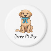 Pi Day Dog met Pi symbool | Happy Pi Day Magneet (Voorkant)