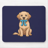 Pi Day Dog met Pi symbool | Happy Pi Day Muismat (Voorkant)
