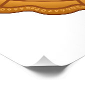 Pi Day, eet taart! 14 maart Perfect Poster (Hoek)