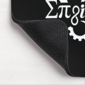 PI Day Enginerd Engineer Mechanisch Toestel Muismat (Hoek)