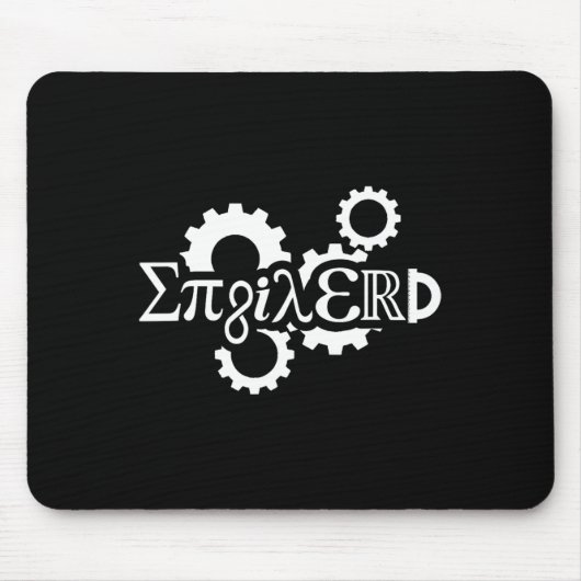 PI Day Enginerd Engineer Mechanisch Toestel Muismat (Voorkant)