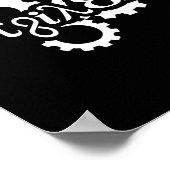 PI Day Enginerd Engineer Mechanisch Toestel Poster (Hoek)