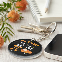 Pi Day Extravaganza: Omarm de Oneindige! Sleutelhanger