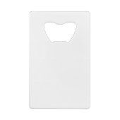 Pi Day Funny Creditkaart Flessenopener (Achterkant)