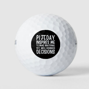Pi Day Funny Golfballen