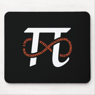 Pi Day Funny Infinity Numbers Geek Nerd Wiskunde L Muismat