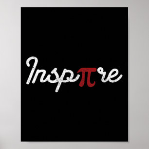 Pi Day Funny Inspire Studenten Leerkrachten Geeks  Poster