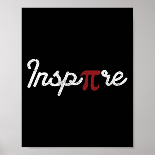 Pi Day Funny Inspire Studenten Leerkrachten Geeks Poster (Voorkant)