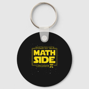 Pi Day Funny - kom naar de Wiskunde kant we hebben Sleutelhanger