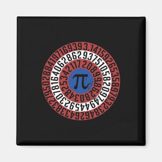 Pi Day Funny Nerd Geek Wiskunde Algebra Student Do Magneet (Voorkant)