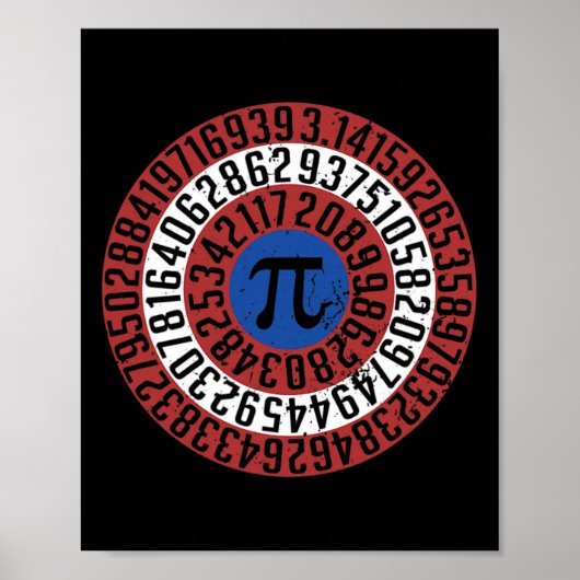 Pi Day Funny Nerd Geek Wiskunde Algebra Student Do Poster (Voorkant)