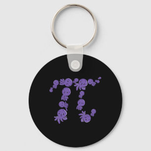 Pi Day Funny Octopi Octopus Zee Life Pi Symbool Ma Sleutelhanger