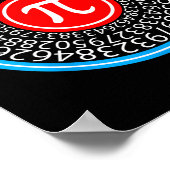 Pi Day - Funny Pi Day voor Wiskunde Geek Poster (Hoek)