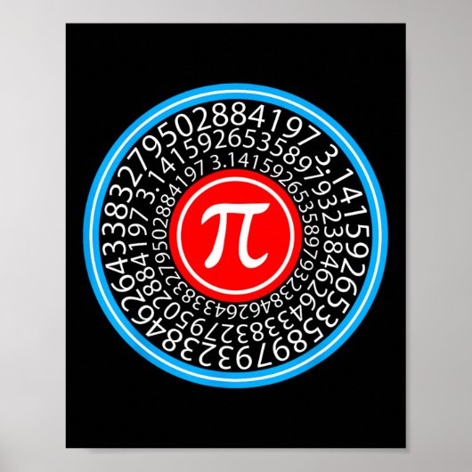 Pi Day - Funny Pi Day voor Wiskunde Geek Poster (Voorkant)