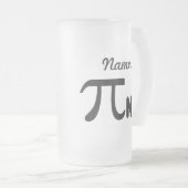 Pi Day Funny Pi-nt 2011 © Personalized Mug Matglas Bierpul (Voorkant rechts)