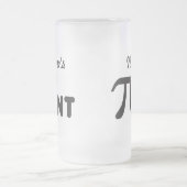 Pi Day Funny Pi-nt 2011 © Personalized Mug Matglas Bierpul (Center)