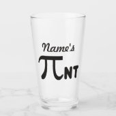 Pi Day Funny Pi-nt 2011 © Specialized Glass Glas (Voorkant)