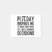 Pi Day Funny Post-it® Notes (Voorkant)