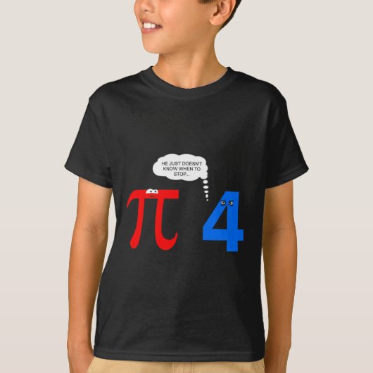 Pi Day Funny Relatie Problemen Gift T-shirt (Voorkant)