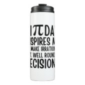 Pi Day Funny Thermosbeker (Voorkant)