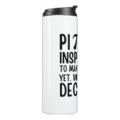 Pi Day Funny Thermosbeker (Gedraaid links)