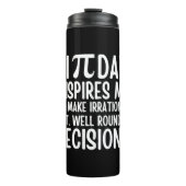 Pi Day Funny Thermosbeker (Voorkant)