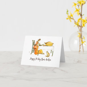 Pi Day Funny Victoriaans Illustrator Card Kaart
