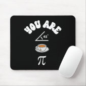Pi Day Funny Wiskunde Teacher Acute Tea Pie Funny Muismat (Met muis)