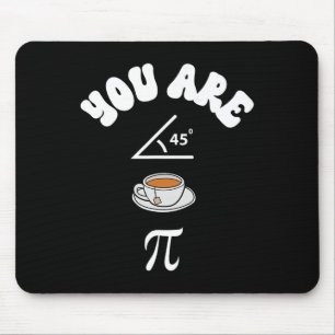 Pi Day Funny Wiskunde Teacher Acute Tea Pie Funny  Muismat