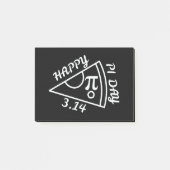 Pi Day Happy Pi Day Post-it® Notes (Voorkant)