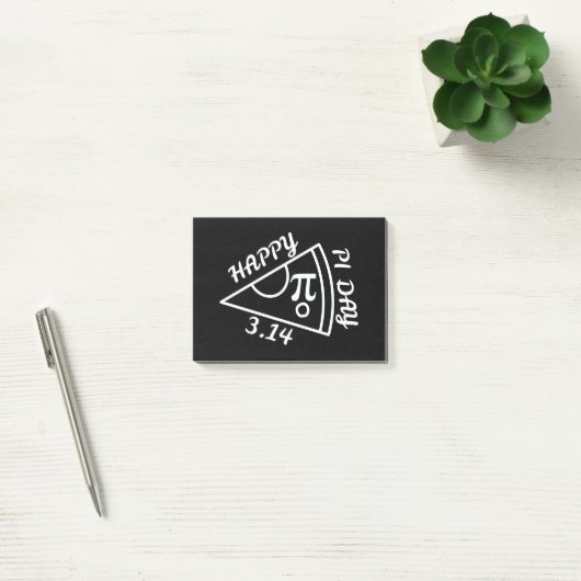 Pi Day Happy Pi Day Post-it® Notes (Kantoor)