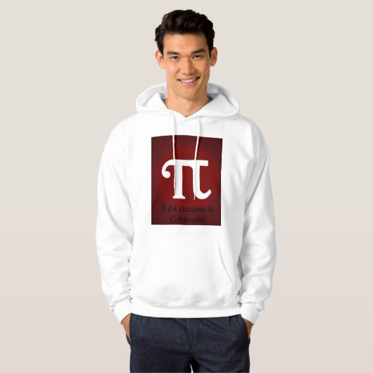 Pi Day Hoodie (Voorkant volledig)