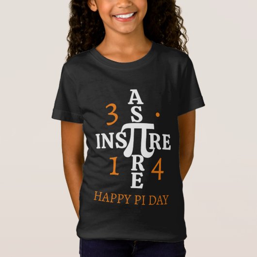 PI DAY Inspire Aspire T-Shirt (Voorkant)