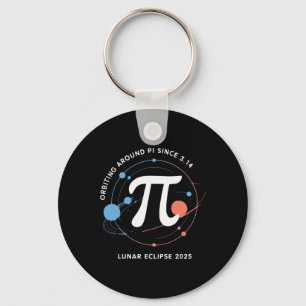 Pi Day Maansverduistering 2025 Kosmische Wiskunde Sleutelhanger