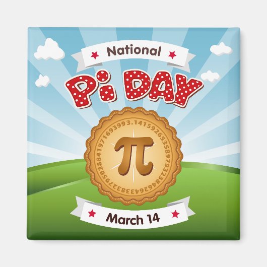 Pi Day Magnet (Voorkant)