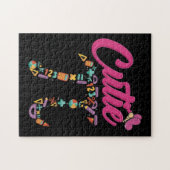 Pi Day Mannen Toddler Wiskunde leraar Gift Mathema Legpuzzel (Horizontaal)