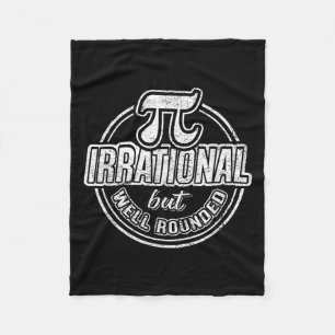 Pi Day March 14th Quote - Grappige grafische Wisku Fleece Deken