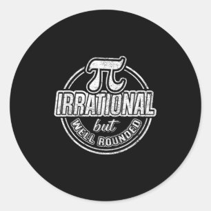Pi Day March 14th Quote - Grappige grafische Wisku Ronde Sticker