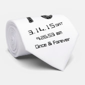 Pi Day March 2015 Aangepast Stropdas (Opgerold)