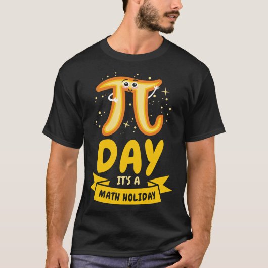Pi Day Math Holiday Pi Symbol Number Mathematician T-shirt (Voorkant)