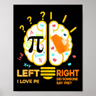 Pi Day nodigt mij uit tot irrationele beslissingen Poster